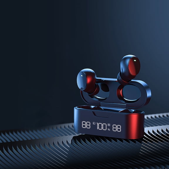 BOBOMTOI Earbuds Wireless Touch-Control Wireless Earphones ANC In-ear Earbuds Bluetooth 5.0 Hi-Fi TWS-Headphones