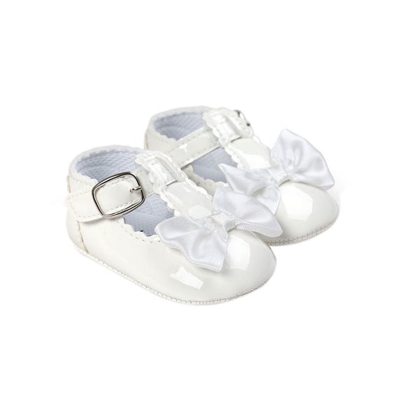 BOBORA Summer Toddler Baby Girl Bow Anti-slip Crib Shoes Soft Sole Prewalker 0-18 Months