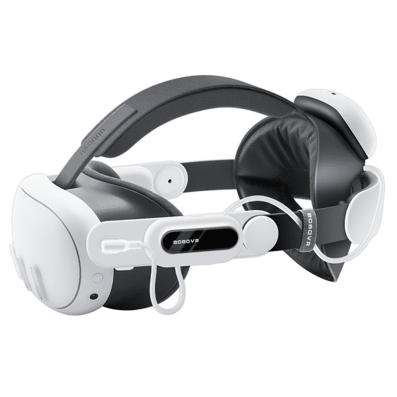BOBOVR E3 Pro Battery Strap Compatible with Meta Quest 3 and 3S Extended Playtime Comfort Fit Enhanced VR Experience