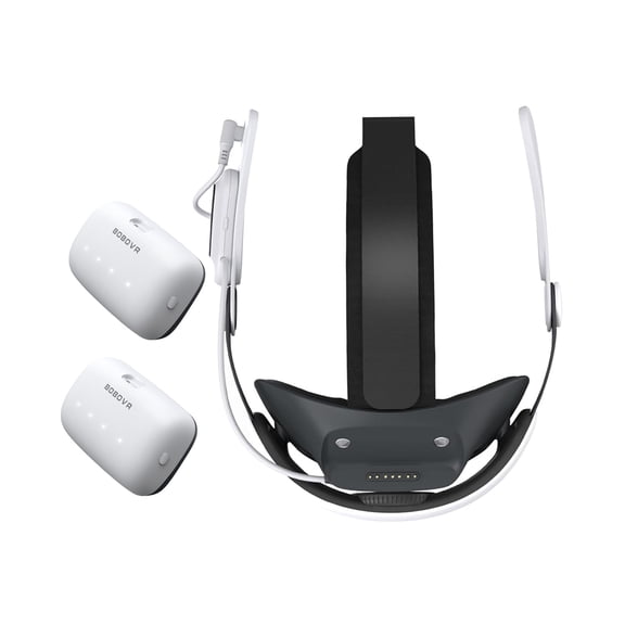 BOBOVR E3 Pro Head Strap two battery Combo, VR Accessories Compatible with Meta Quest 3/Quest 3s