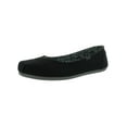 thumbnail image 1 of BOBS From Skechers Womens Bobs Plush - Turning Point Canvas Slip On Flats, 1 of 3