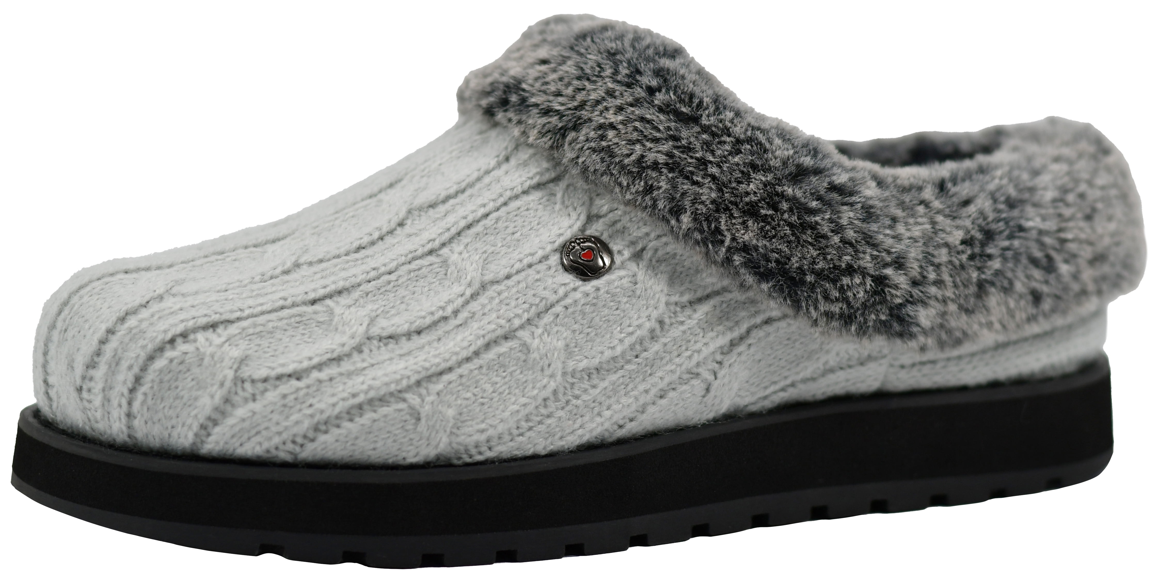 Skechers shop slippers charcoal