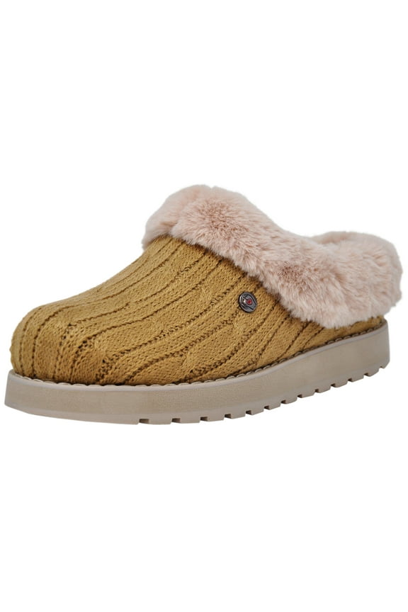 BOBS from Skechers Women's Keepsakes Ice Angel Chestnut Slipper 6 M US