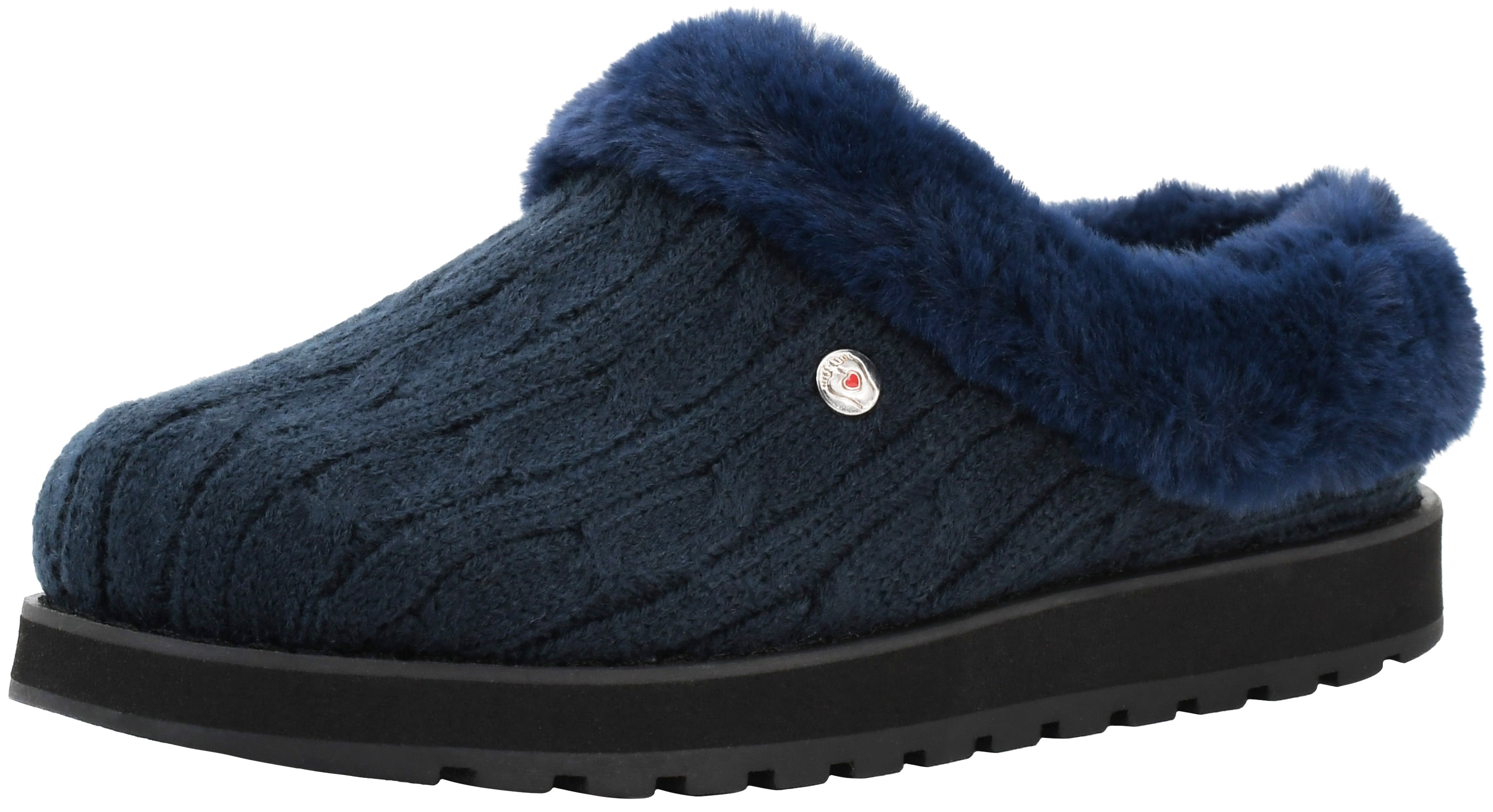 BOBS from Skechers Women's Keepsakes Ice Angel Navy Slipper 10 M US