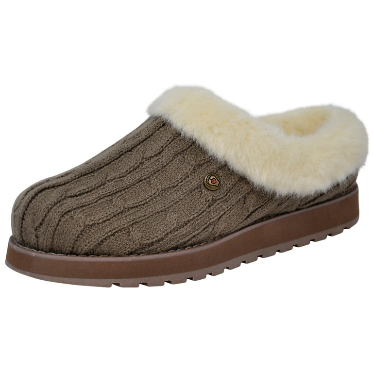 Bobs From Skechers Women's Keepsakes Ice Angel Slipper Taupe Hot Sale ...