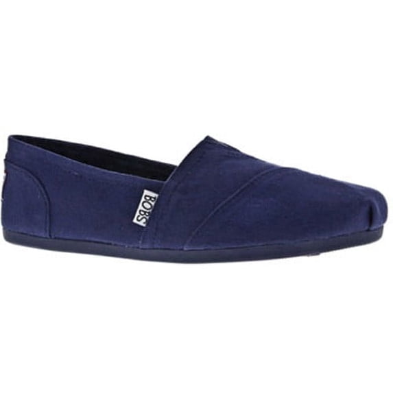 Skechers BOBs Plush Peace and Love Womens Slip on Shoes, Casual Comfort Canvas Sneakers