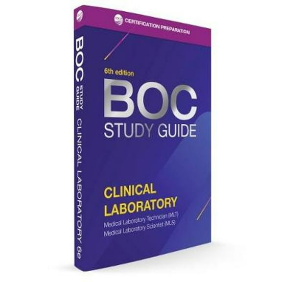 Pre-Owned Board of Certification Study Guide -- Clinical Laboratory Certification Examinations, Enhanced 6th Edition (Paperback) 0891896600 9780891896609
