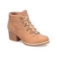 thumbnail image 1 of BOC Womens Beige Comfort Breathable Alder Round Toe Block Heel Lace-Up Booties 9.5 M, 1 of 4
