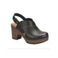 thumbnail image 1 of BOC Womens Black 1" Platform Cut Out Cushioned Cecila Round Toe Block Heel Buckle Clogs Shoes 9 M, 1 of 4