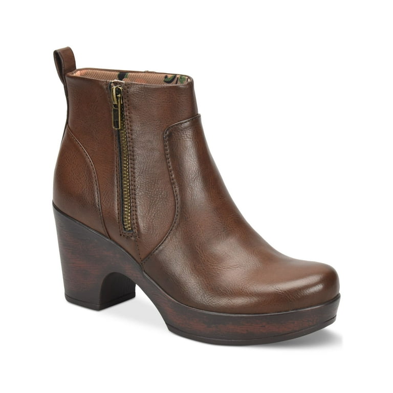 Boc leather booties new arrivals