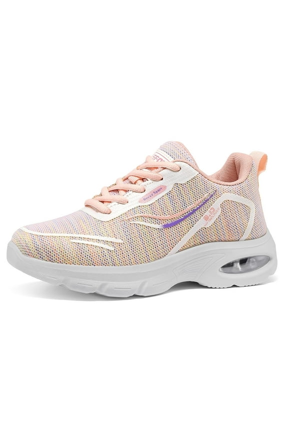 Women’s Air Cushion Running Shoes – Shock Sneakers with Breathable Mesh, Training Shoes for Walking, Jogging & Casual Wear