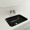 thumbnail image 1 of BOCCHI 1006-004-0125 Scala Undermount Sink Fireclay 21.75 Matte Black, 1 of 6