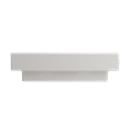 thumbnail image 1 of BOCCHI 1077-014-0126 Scala Arch 23.75 Wall-Mounted Fireclay Sink In Biscuit, 1 of 7