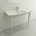 thumbnail image 1 of BOCCHI 1168-001-0127 Lavita Console Sink Fireclay 40 in. 3-Hole with Overflow, 1 of 7