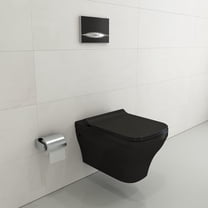 BOCCHI 1304-004-0129 Firenze Wall-Hung Toilet Bowl In Matte Black
