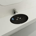 thumbnail image 1 of BOCCHI 1384-004-0125 Parma Undermount Fireclay Sink with Overflow In Matte Black, 1 of 5