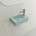 thumbnail image 1 of BOCCHI 1419-033-0126 Matte Mint Green Fireclay Sink 1-hole Right Faucet Deck, 1 of 6
