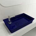 thumbnail image 1 of BOCCHI 1479-010-0126 Sottile Deck with Matching Drain Cover In Sapphire Blue, 1 of 6