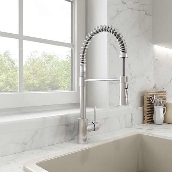 BOCCHI 2020 0001 SS Livenza 2.0 Pull-Down Kitchen Faucet in Stainless Steel
