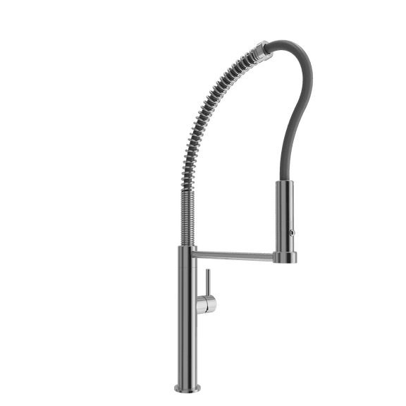 BOCCHI 2027 0001 CH Baveno Pro Kitchen Faucet in Chrome