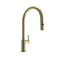 thumbnail image 1 of BOCCHI 2028 0001 BG Baveno Duo Pull-Down Kitchen Faucet in Brushed Gold, 1 of 4
