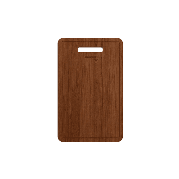 BOCCHI 2320 0004 Wooden Cutting Board For Nuova 1500/1501 w/Handle - Sapele Wood