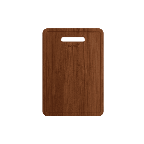 BOCCHI 2320 0007 Wooden Cutting Board for Baveno w/ Handle - Sapele Mahogany