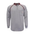 thumbnail image 1 of BOCOMAL FR Shirts 5.5oz Light Weight for summer Henley Shirts Flame Resistant/Fire Retardant Shirt, 1 of 6