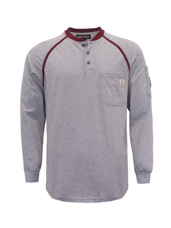 FR Shirts 5.5oz Light Weight for summer Henley Shirts Flame Resistant/Fire Retardant Shirt