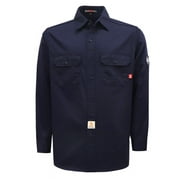 BOCOMAL FR Shirts 6.25oz Light Weight for Summer Welding Shirts Flame Resistant Shirt