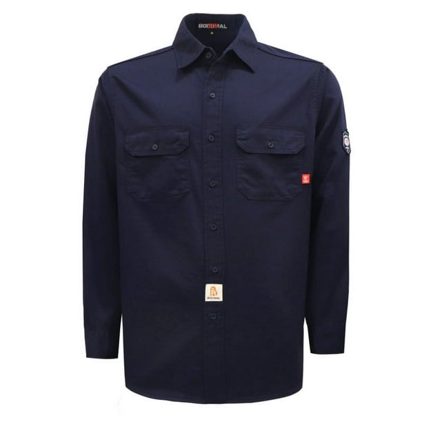 BOCOMAL Fire-Resistant Welder Shirt, Lightweight Retardant