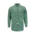 thumbnail image 1 of BOCOMAL FR Shirts Flame Resistant NFPA2112/CAT2 6.5oz Light weight Printed Fire Retardant Plaid Shirt, 1 of 8
