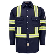 BOCOMAL FR Shirts High-Visibility,Flame-Retardant,7oz for Men