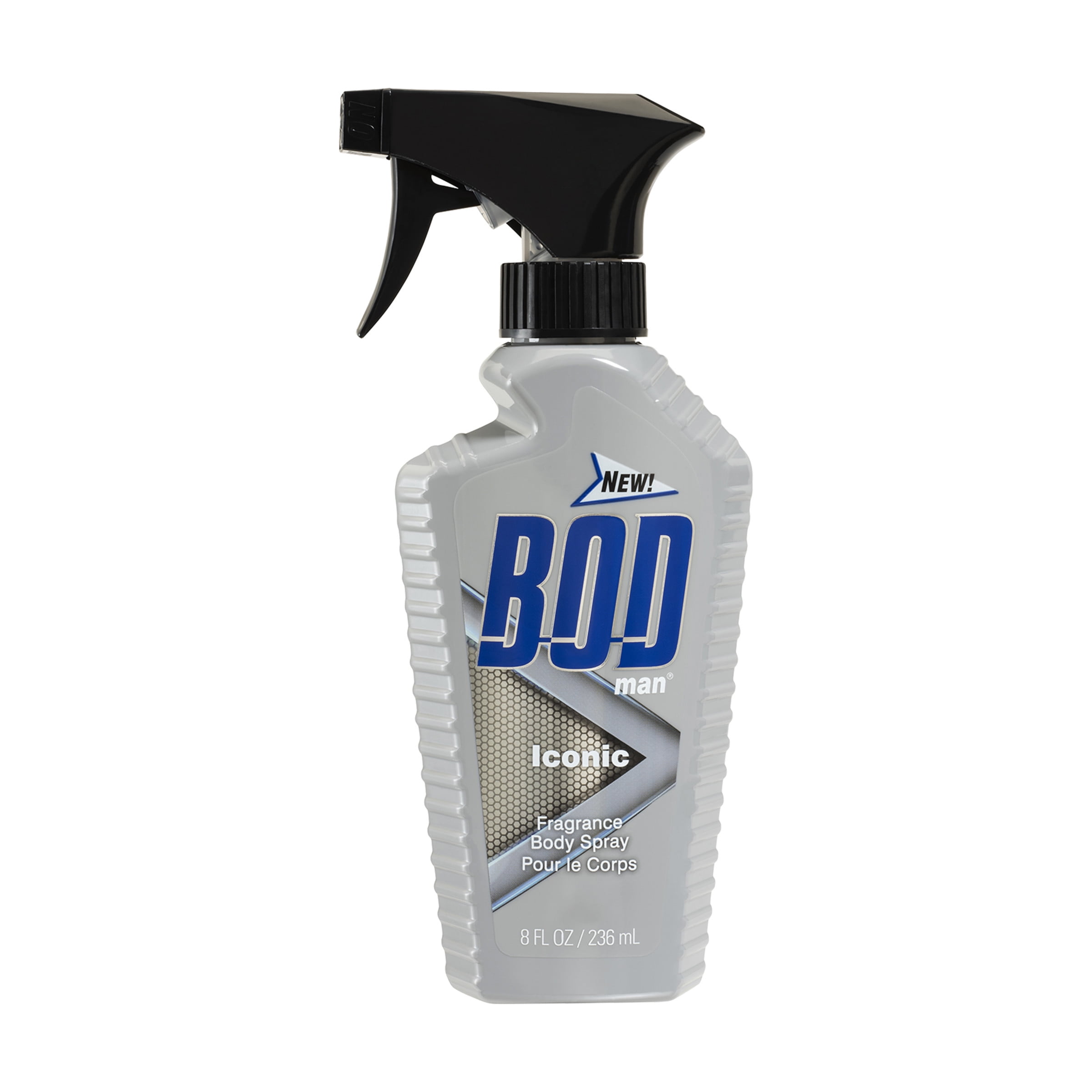 BOD Man Fragrance Body Spray, Iconic, 8 fl oz