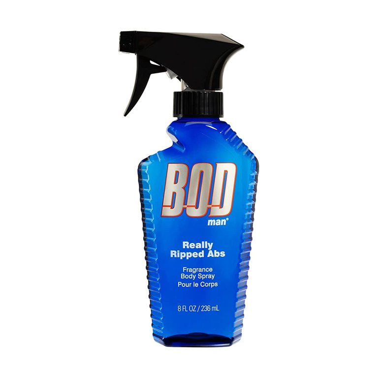★andar★ Spray Pigment Overfit Man to Man BOD Man Fragrance Really Ripped Abs Body Spray, 8 Oz, 3 Pack