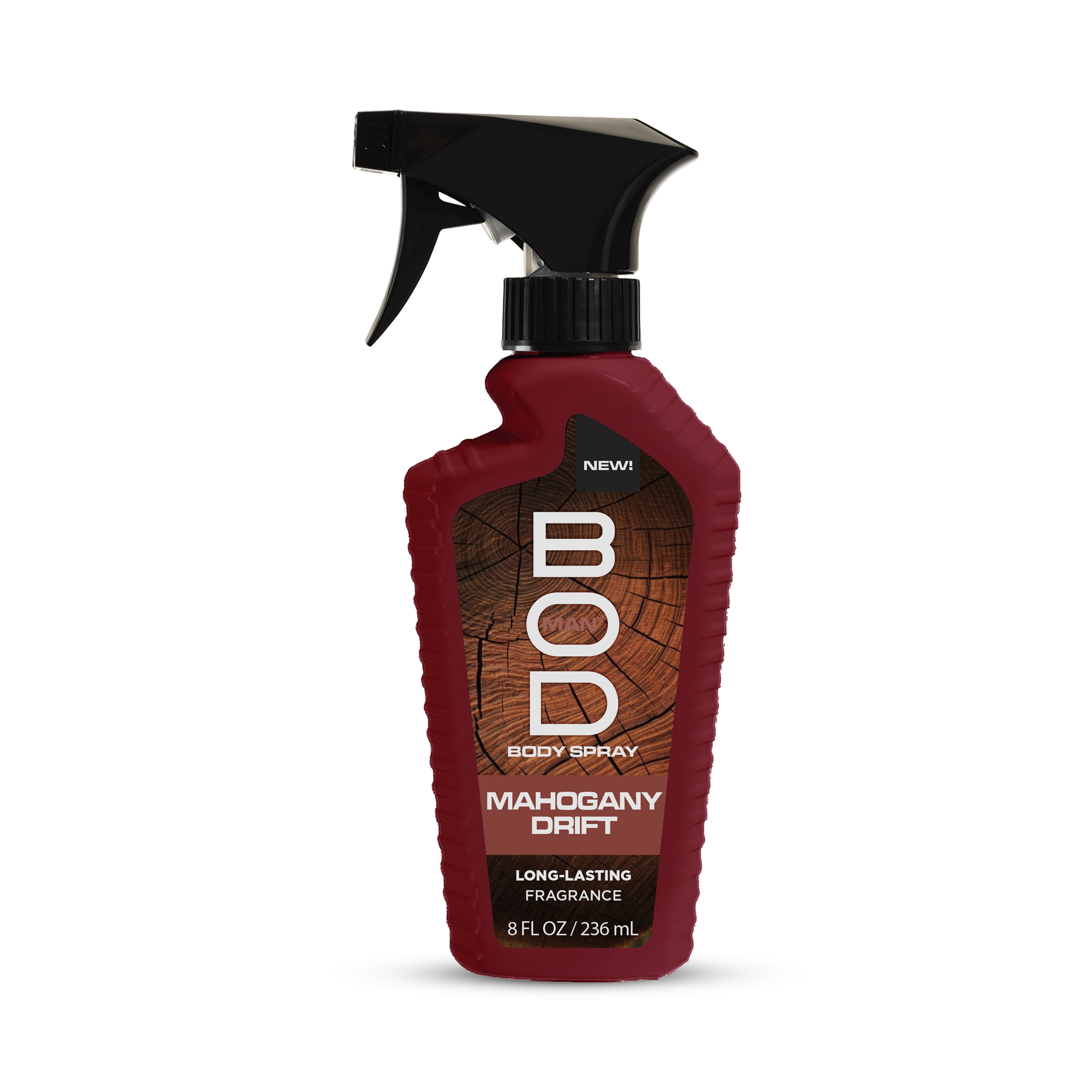 BOD Man Mahogany Drift Fragrance Body Spray, 8 fl oz