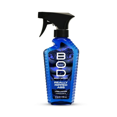 BOD Man Really Ripped Abs Fragrance Body Spray, 8 fl oz