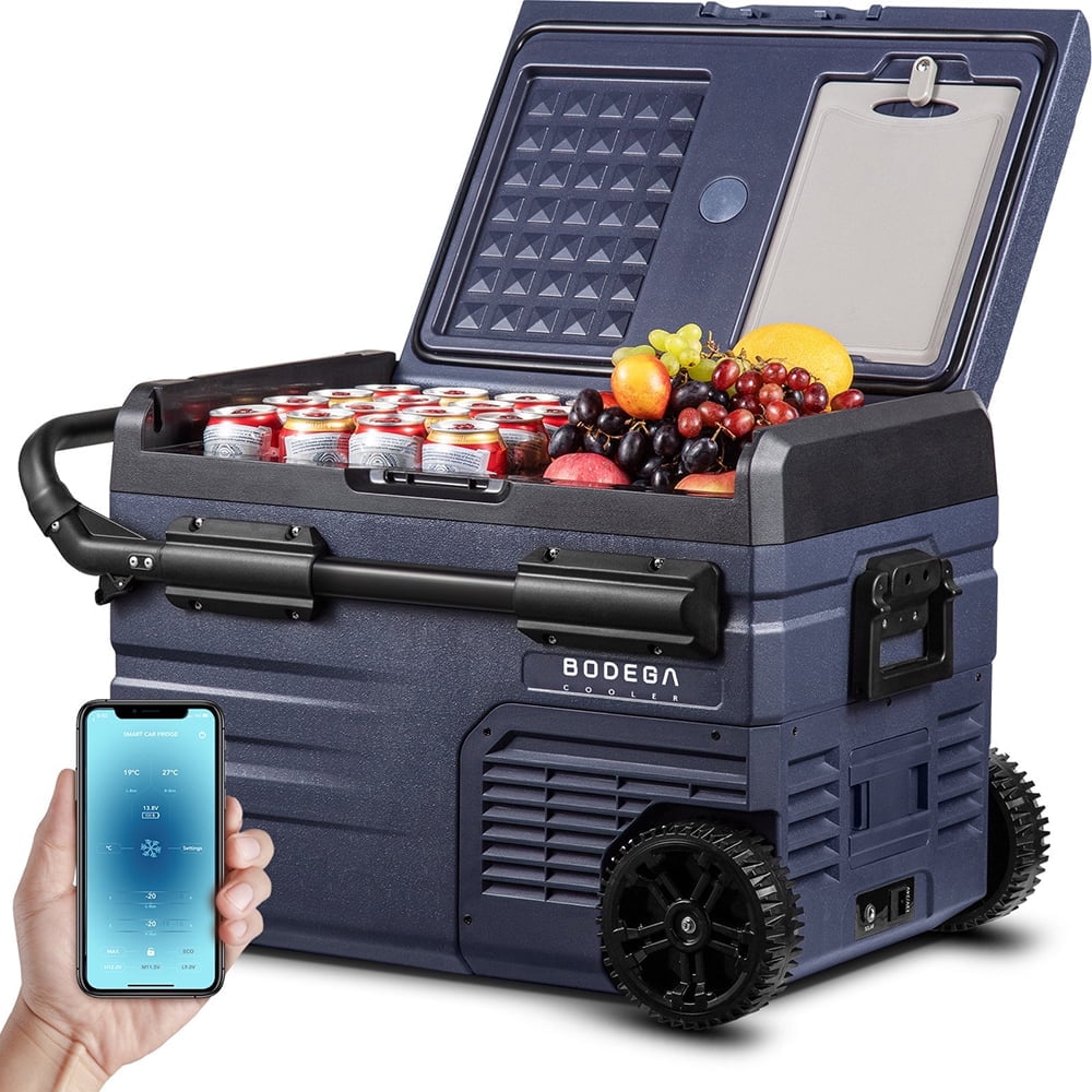 BODEGA Portable Car Fridge/Freezer 37 Qt, 12V Elec