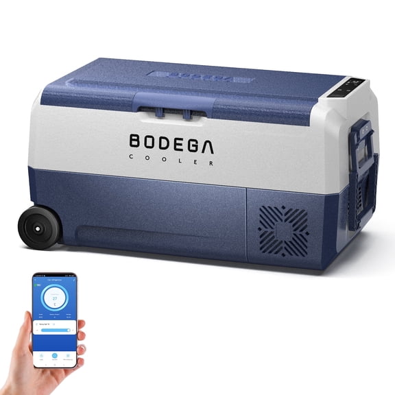 BODEGA 38Quart Car Refrigerator Single Zone Camper Fridge RV Refrigerator Electric Car Cooler