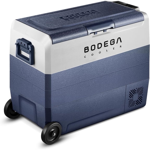 BODEGA 53 Quart Car Refrigerator Single Zone Camper Fridge RV Refrigerator Electric Car Cooler