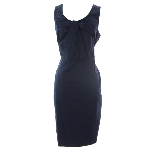 BODEN Women's Beautiful Bow Shift Dress US Sz 2P Navy - Walmart Business  Supplies