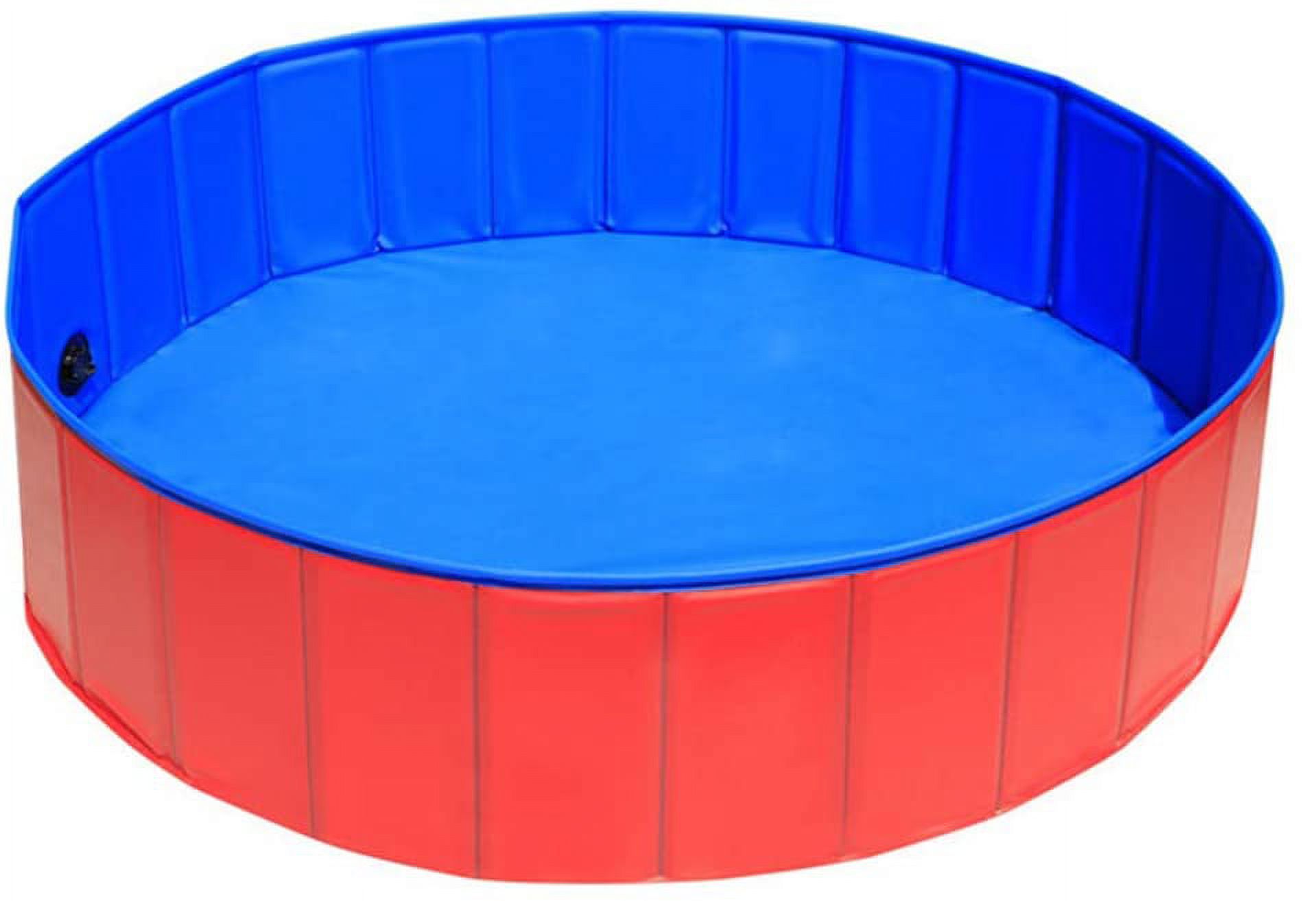 BODISEINT Pet Dog Swimming Pool Indoor Outdoor Kiddie Pools Collapsible PVC Bath Tub Dogs