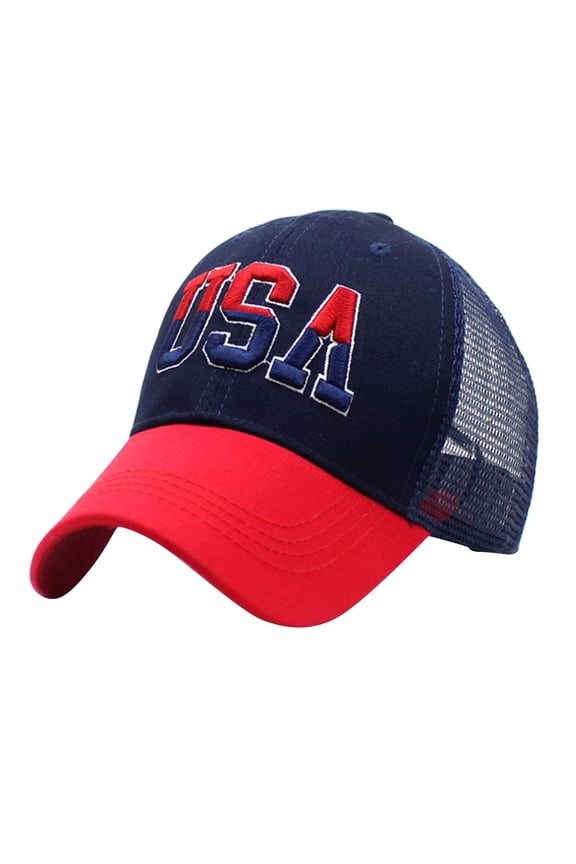 250th Anniversary USA Hat, Plain Blank Patriotic 1776-2026 Adjustable Baseball Cap for Men & Women, 4th of July Unisex Hat
