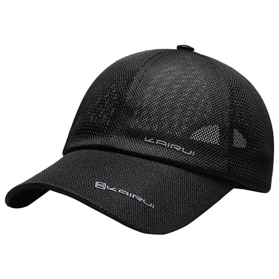BODOAO Baseball Caps for Men And Women Vintage Fitted Hats for Men Outdoor Activities Plain Baseball Cap Womens Baseball Caps Solid Color Blank Hats Unisex Sun Protection Caps Portable Black
