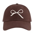 thumbnail image 1 of BODOAO Baseball Caps for Women Curved Brim Vintage Low Profile Hats for Running Unisex Soft Brim Plain Baseball Cap Beach Travel Sun Protection Caps Cooling Performance Portable Solid Color Coffee, 1 of 5
