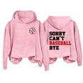 thumbnail image 1 of BODOAO Baseball Hoodies for Womens 2025 Letterprinted Baseball Long Sleeved Hoodie Baseball Mom Sweatshirt Funny Game Day Baseball Pullover Tops Fall Outfits Trendy Fashion Pullover Tops Pink 4Xl, 1 of 4