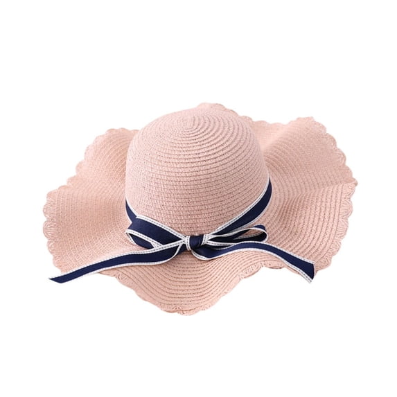 BODOAO Beach Sun Straw Hats for Women Wide Brimmed Hats for Women Garden Party Hat Sunshade Hats Straw Hat Wide Brim Hawaiian Straw Hat Upf 50+ Uv Sun Protection Floppy Travel Hats Woman Straw Hat