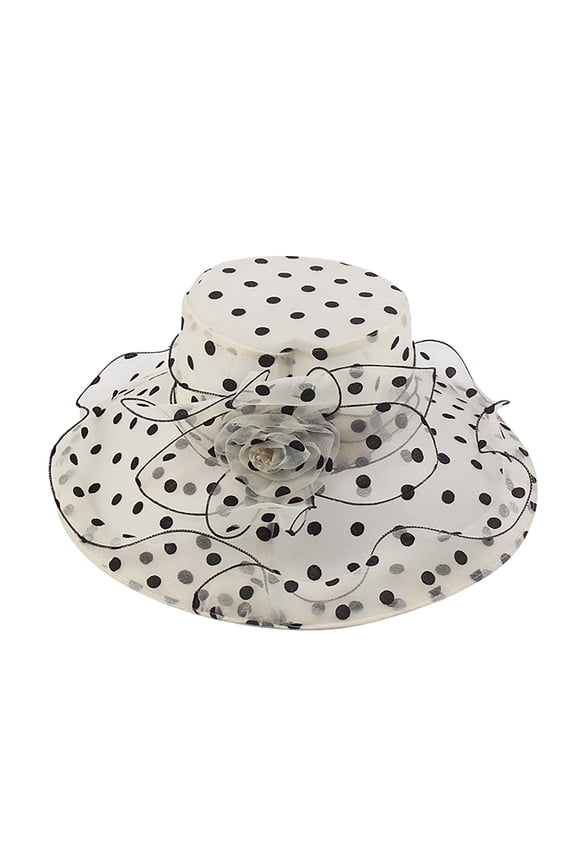 Church Hat for Women Garden Party Hat Wide Brim Leaf Flower Bridal Shower Hat Floral Organza Hat Tea Party Hat for Women Hat for Bridesmaids Church Cap Hats Fancy Hat Fascinator Hat Beige