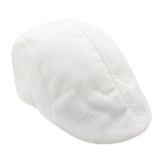 BODOAO Clearance Sale!! Men's Cotton Flat Ivy Gatsby Newsboy Driving Hat Cap Cap Beret Visor Flat Sport Breathable Running Sunhat Men Mesh Casual Hat Summer Caps White One Size
