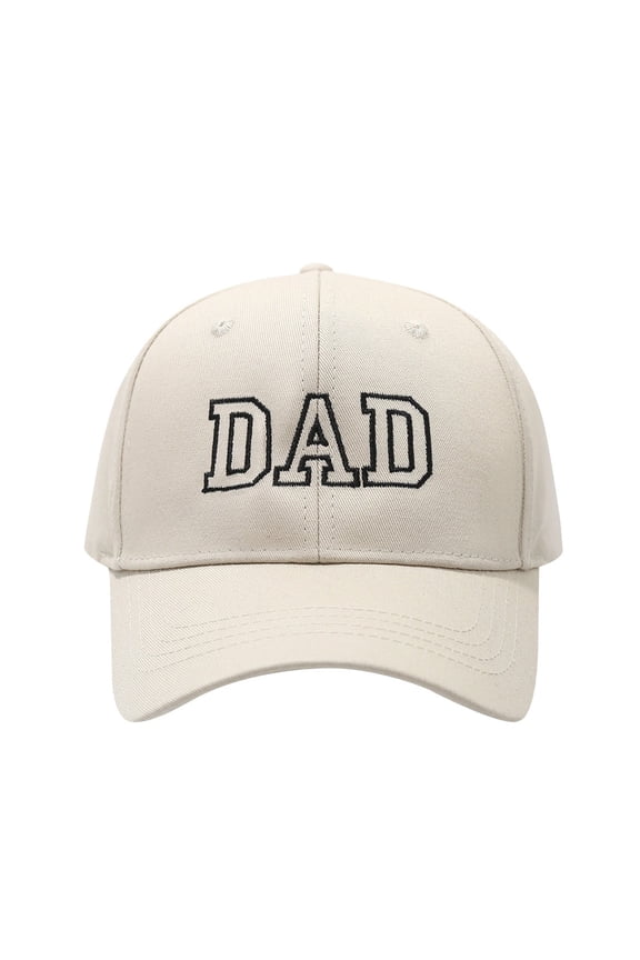 Everyday Premium Dad Hat for Casual Wear One Size Fits Most Garment Washed Soft Crown Sun Protection Lightweight Distressed Embroidered Logo Adjustable Hat Vintage Retro Baseball Cap Beige